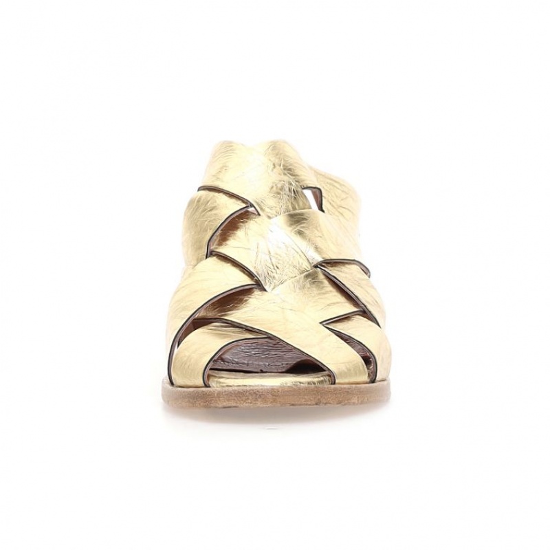 Gold A.S.98 Bessie Women's Sandals | IL-JSWH31867