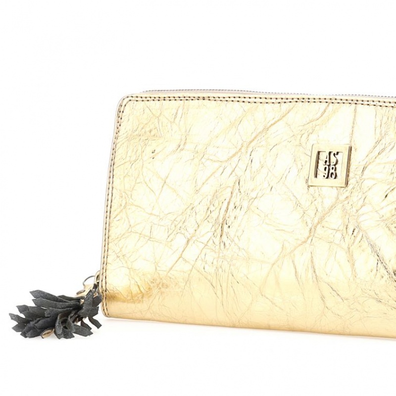 Gold A.S.98 Placida Unisex Wallets | IL-CEXI03578