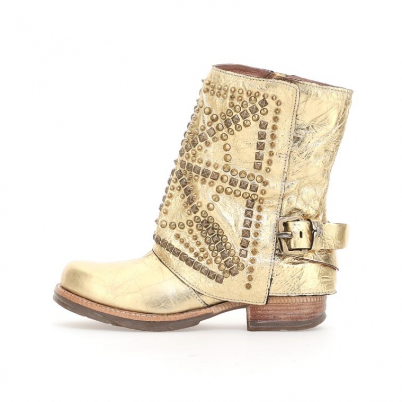 Gold A.S.98 Shana Women's Ankle boots | IL-SRPL62843