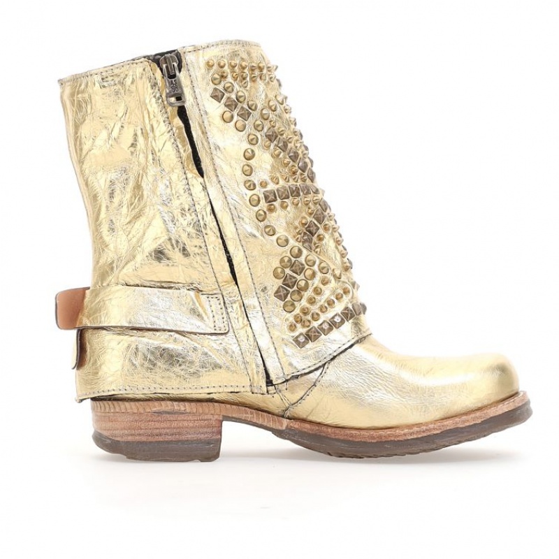 Gold A.S.98 Shana Women's Ankle boots | IL-SRPL62843