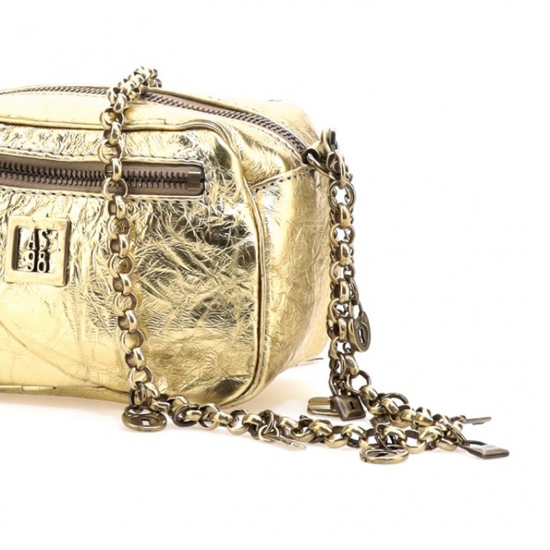 Gold A.S.98 Soleil Women's Bags | IL-KFTZ78901