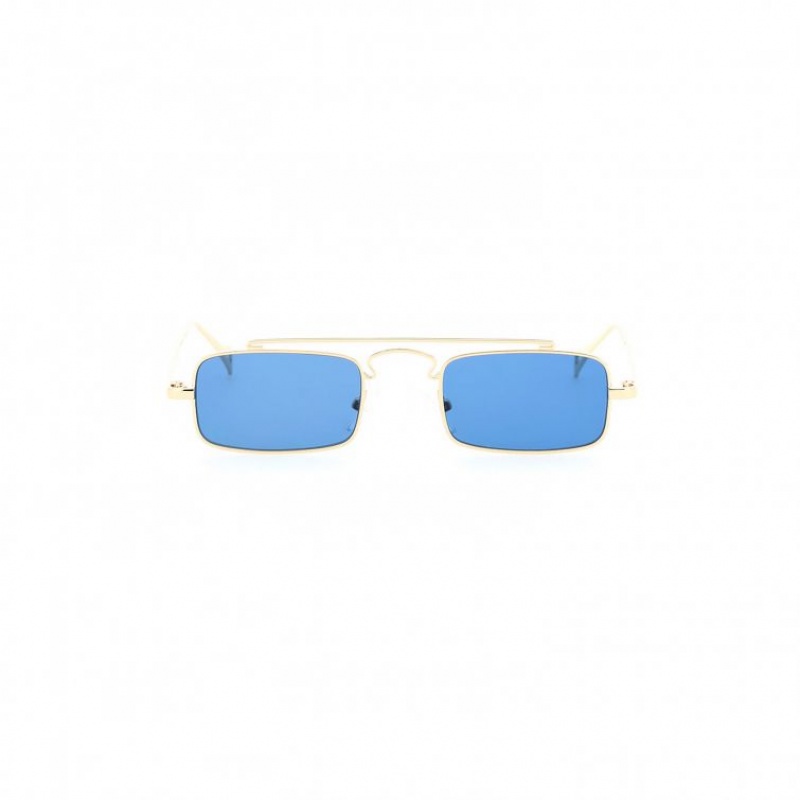 Gold A.S.98 Taylor Men's Sunglasses | IL-WNFQ89346