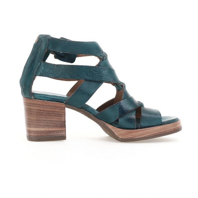 Green A.S.98 Andra Women's Sandals | IL-LTKP45692