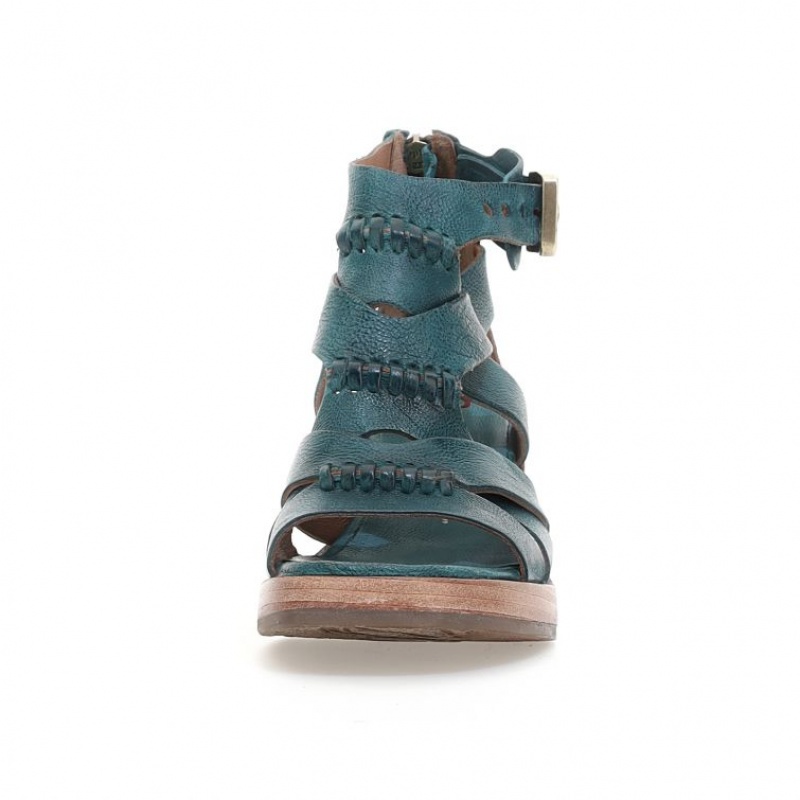 Green A.S.98 Andra Women's Sandals | IL-LTKP45692