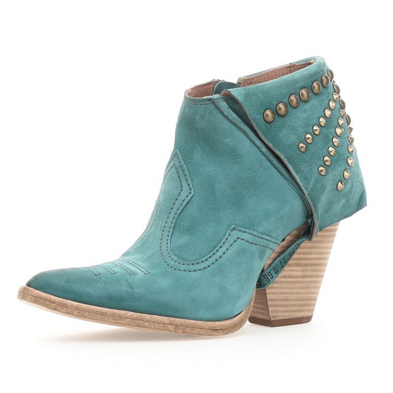 Green A.S.98 Blondie Women's Ankle boots | IL-HKXF75983