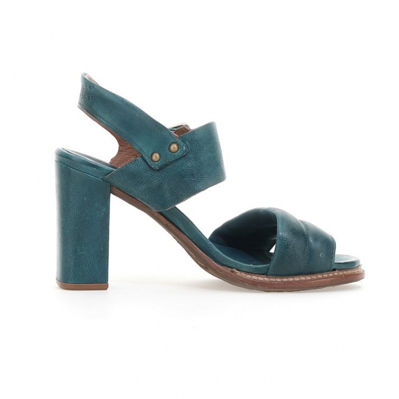 Green A.S.98 Brittany Women's Sandals | IL-OYAW81256