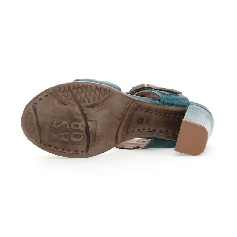 Green A.S.98 Brittany Women's Sandals | IL-OYAW81256