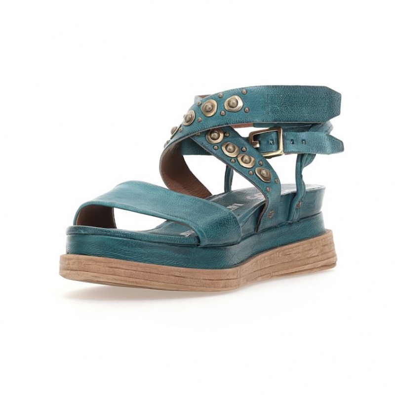 Green A.S.98 Ladonna Women's Sandals | IL-QGKH25473