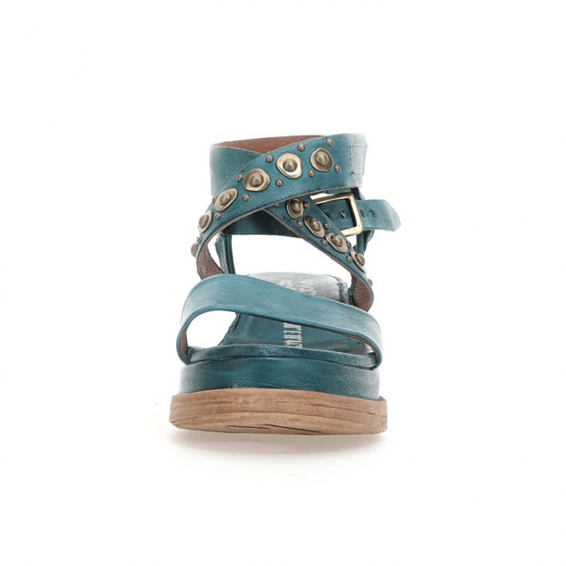 Green A.S.98 Ladonna Women's Sandals | IL-QGKH25473