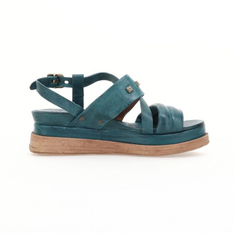 Green A.S.98 Lalla Women's Sandals | IL-TUDS01392