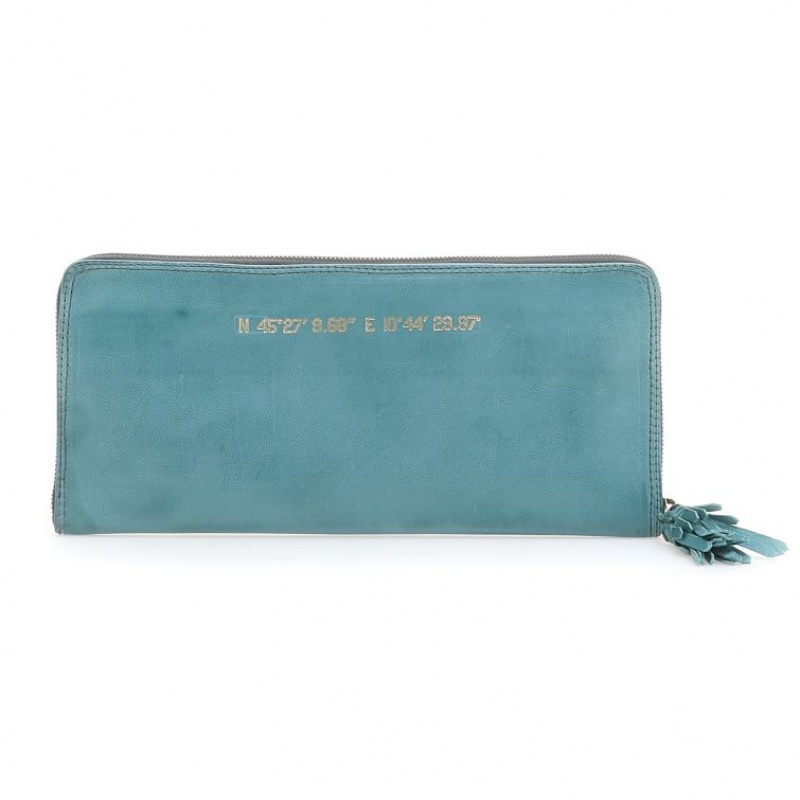 Green A.S.98 Placida Unisex Wallets | IL-NBPX26490