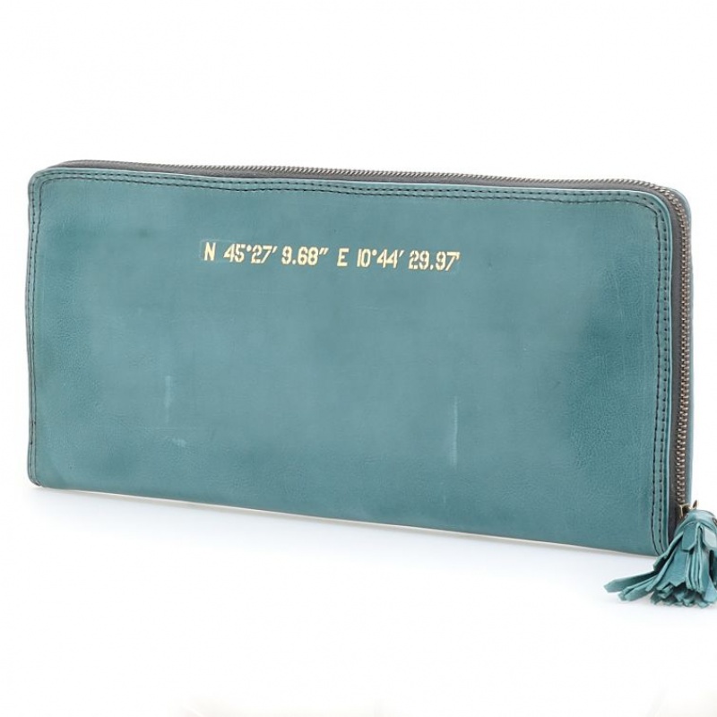 Green A.S.98 Placida Unisex Wallets | IL-NBPX26490