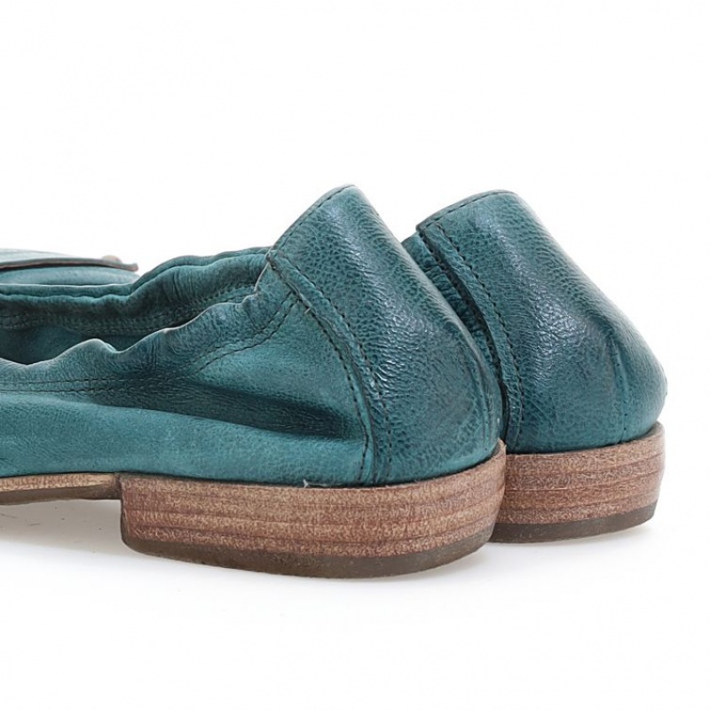 Green A.S.98 Zula Women's flat shoes | IL-TQYP28794