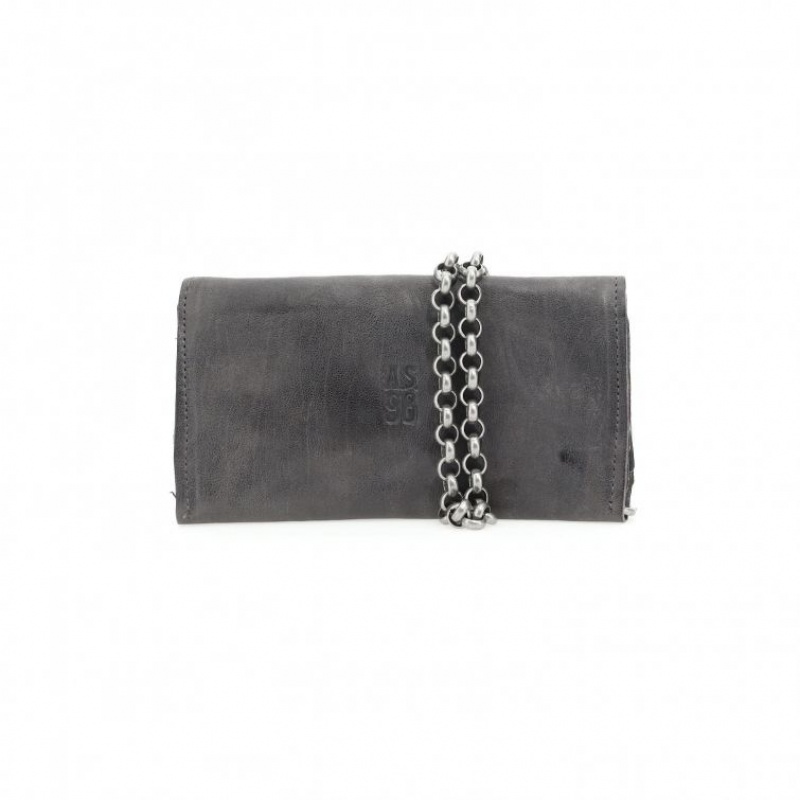 Grey A.S.98 Brock Unisex Wallets | IL-DSLH06581