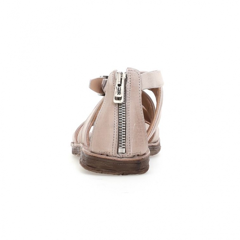 Grey A.S.98 Ros Women's Sandals | IL-GHQD50931