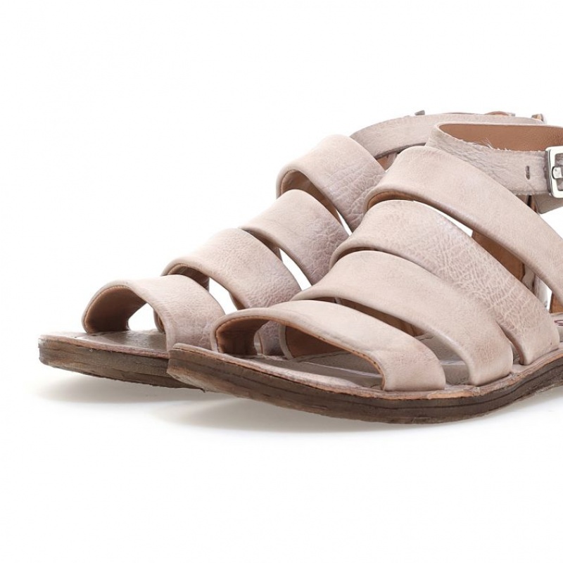 Grey A.S.98 Ros Women's Sandals | IL-GHQD50931