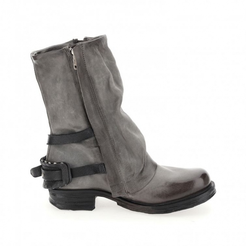 Grey A.S.98 Saintec 259214 Women's Ankle boots | IL-HUTJ13286