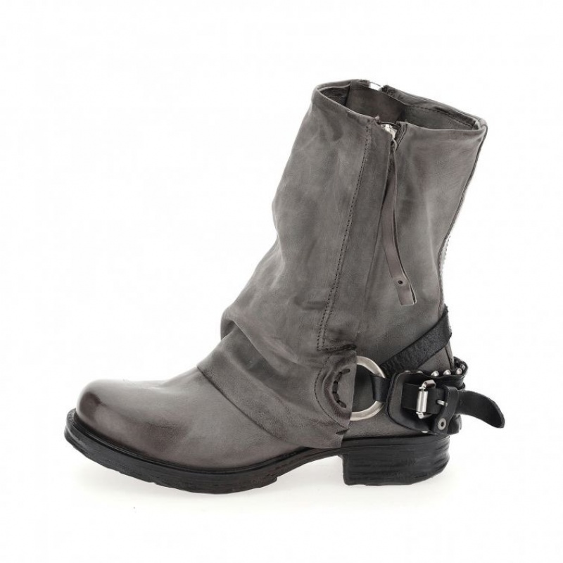 Grey A.S.98 Saintec 259214 Women's Ankle boots | IL-HUTJ13286