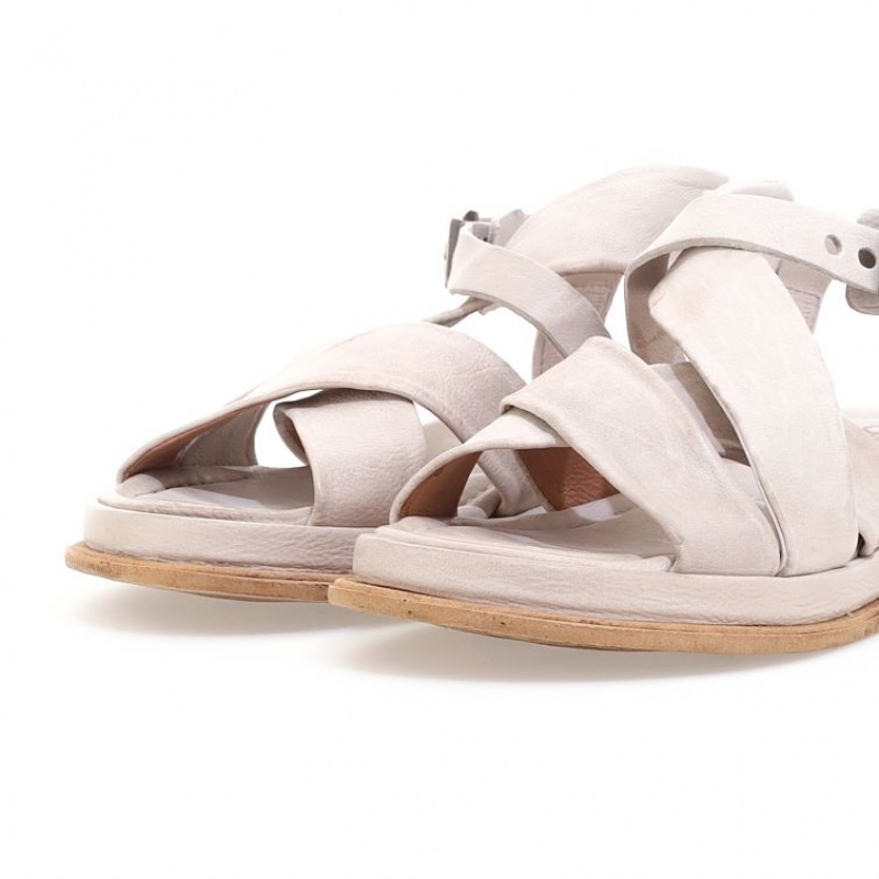 Grey A.S.98 Sallie Women's Sandals | IL-BYWK29041