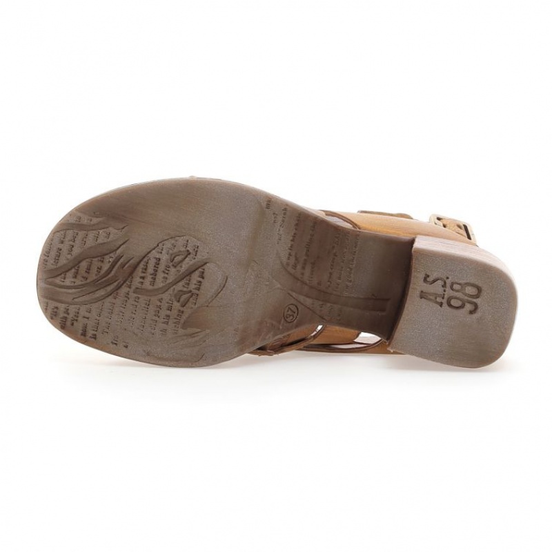 Khaki A.S.98 Aislin Women's Sandals | IL-XEPA94720