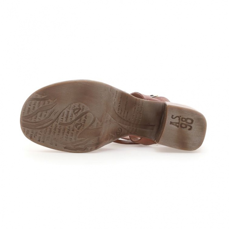 Khaki A.S.98 Andra Women's Sandals | IL-TUPN14639