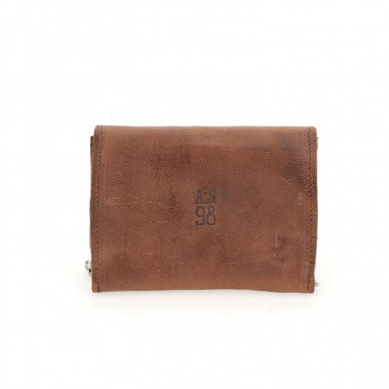 Khaki A.S.98 Buck Unisex Wallets | IL-IEDB93610