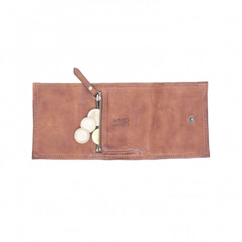 Khaki A.S.98 Cisco Unisex Wallets | IL-POLQ31209