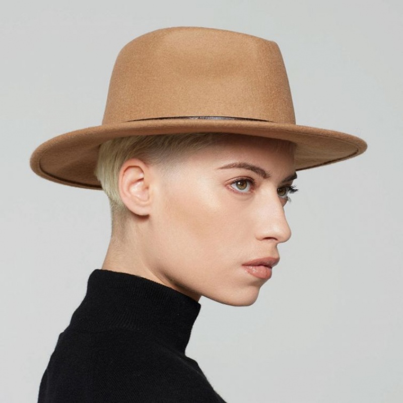 Khaki A.S.98 Danna Women's hats | IL-REPX72864