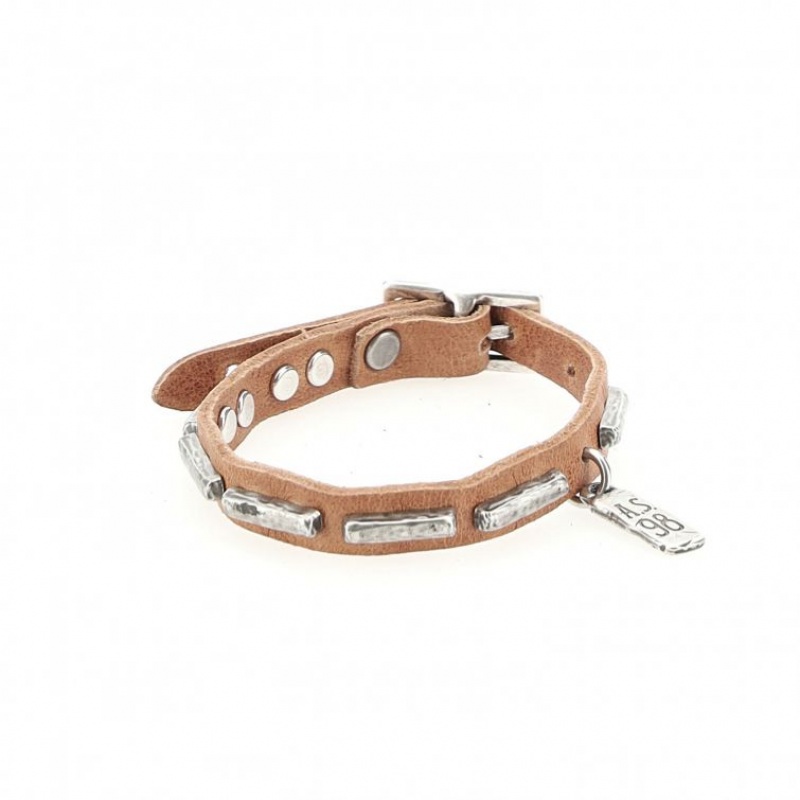 Khaki A.S.98 Jeff Unisex Bracelet | IL-YKEG94132