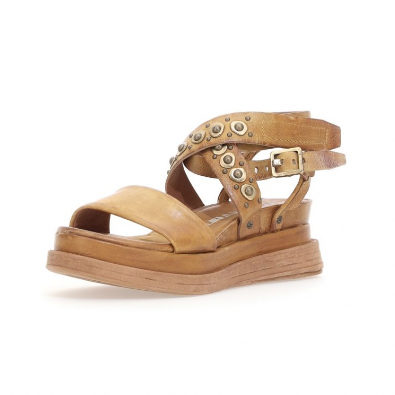 Khaki A.S.98 Ladonna Women's Sandals | IL-ZQBT29068