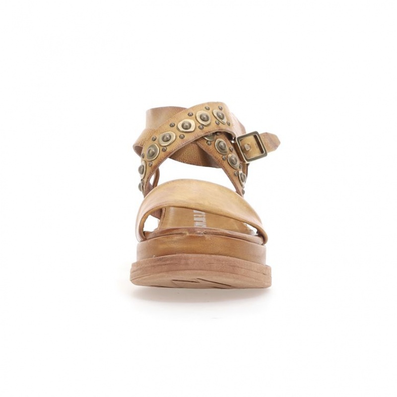 Khaki A.S.98 Ladonna Women's Sandals | IL-ZQBT29068