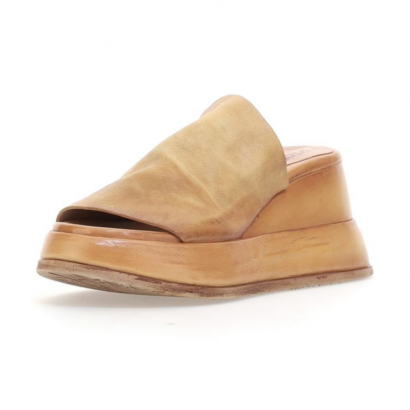 Khaki A.S.98 Rae Women's Mules | IL-KYHE75206