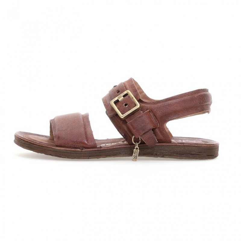 Khaki A.S.98 Ria Women's Sandals | IL-IJLE57318