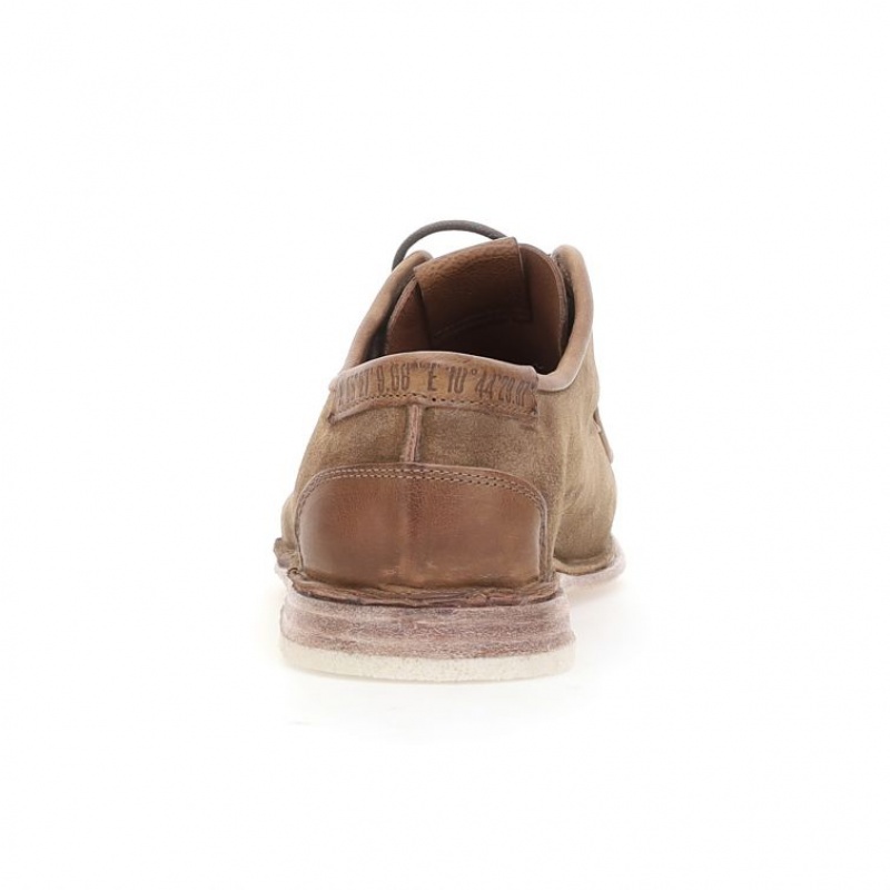 Light Brown A.S.98 Alf Men's flat shoes | IL-CZPO25173