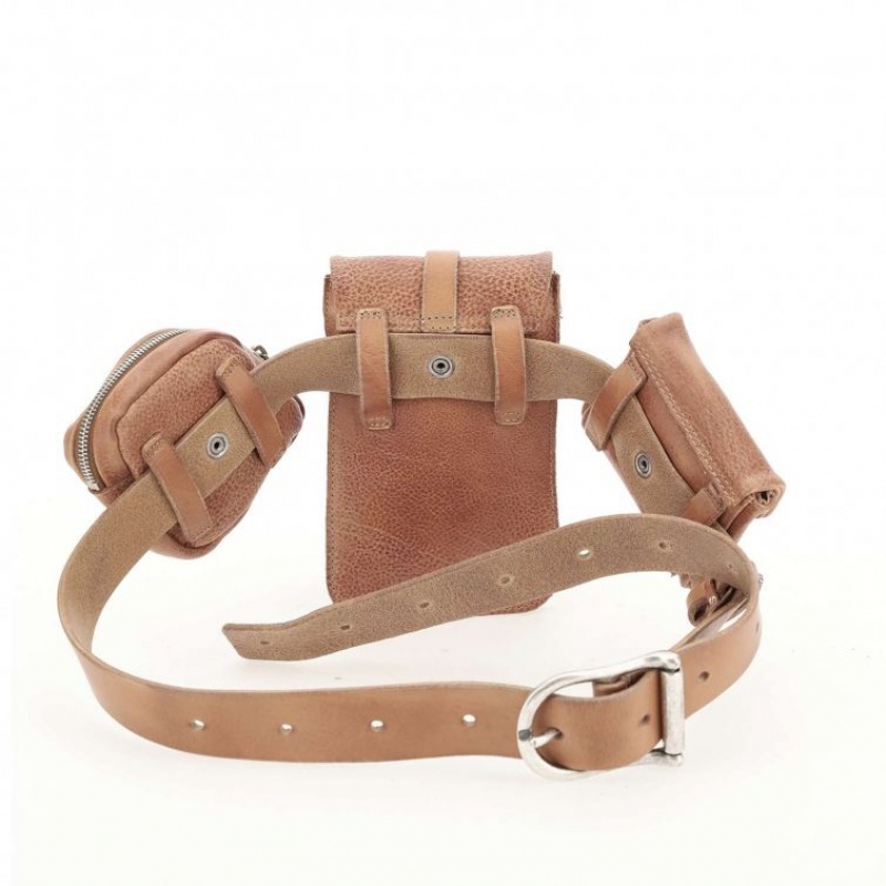 Light Khaki A.S.98 988132 Unisex Belts | IL-WEDG80326