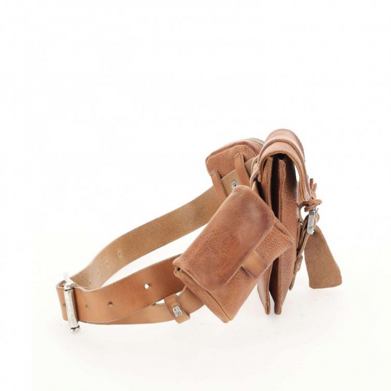 Light Khaki A.S.98 988132 Unisex Belts | IL-WEDG80326