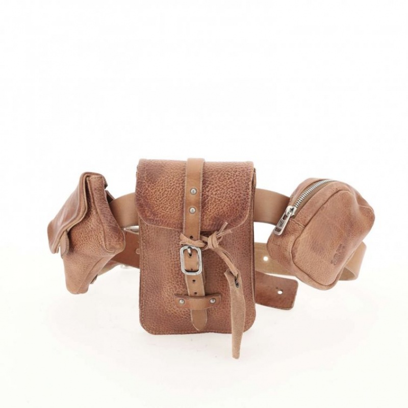 Light Khaki A.S.98 988132 Unisex Belts | IL-WEDG80326