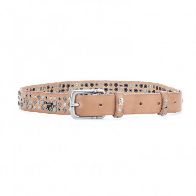 Light Khaki A.S.98 Joe Unisex Belts | IL-ZKXJ16497