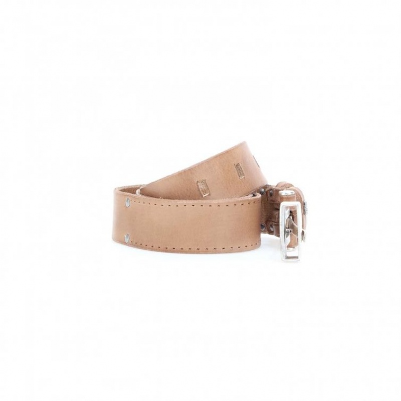 Light Khaki A.S.98 Kam Unisex Belts | IL-XNTW32617