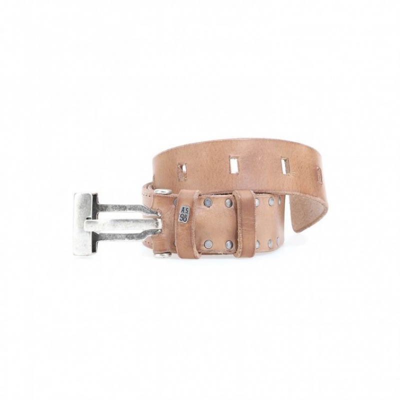 Light Khaki A.S.98 Kam Unisex Belts | IL-XNTW32617