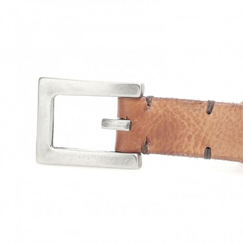 Light Khaki A.S.98 Lester Unisex Belts | IL-EBQW47158