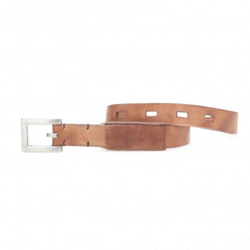 Light Khaki A.S.98 Lester Unisex Belts | IL-EBQW47158