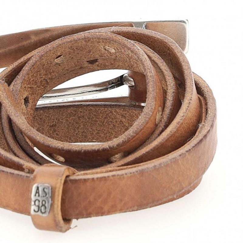 Light Khaki A.S.98 Merv Unisex Belts | IL-GMPO39065