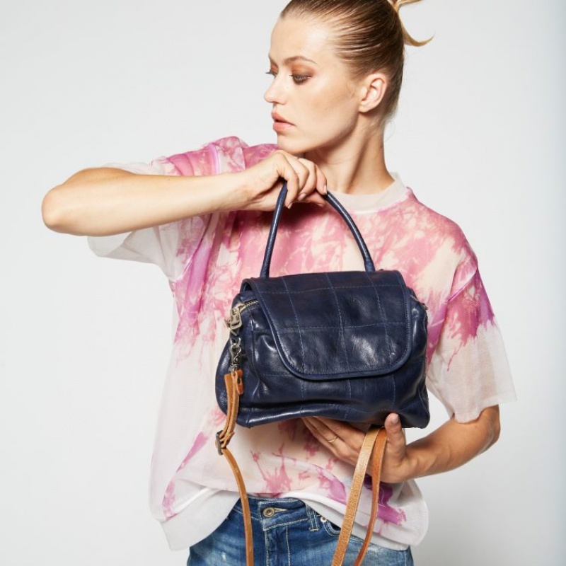 Navy A.S.98 Assenza Women's Bags | IL-URQY31879