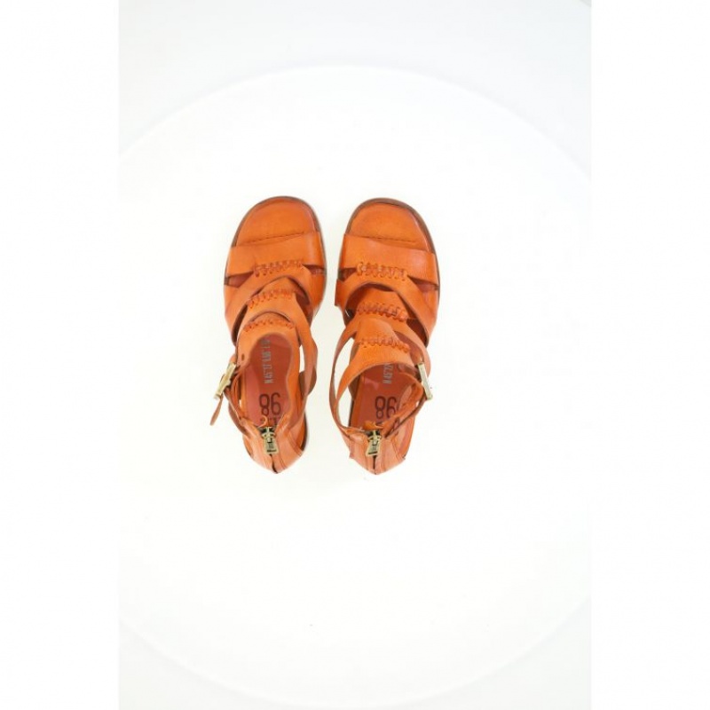 Orange A.S.98 Andra Women's Sandals | IL-QWGJ24019