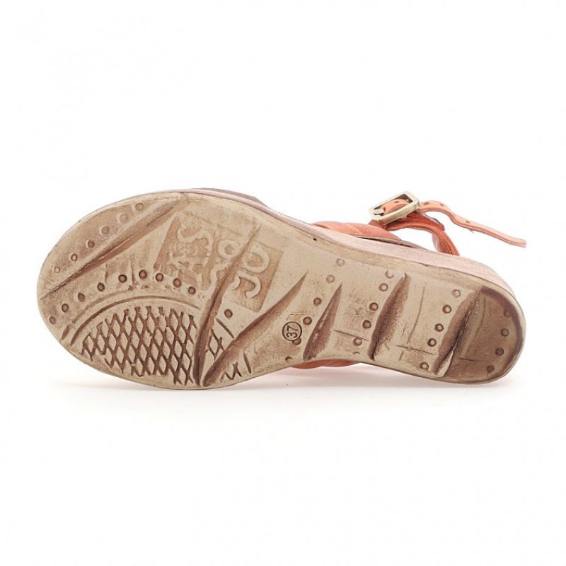 Orange A.S.98 Neely Women's Sandals | IL-ZSLK74391