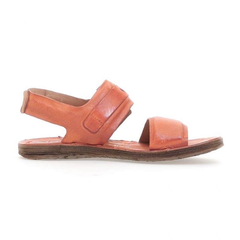 Orange A.S.98 Ria Women's Sandals | IL-VMUZ05419