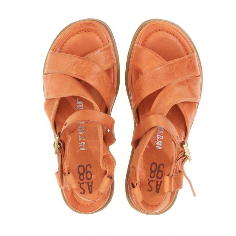 Orange A.S.98 Sallie Women's Sandals | IL-TYGE68312