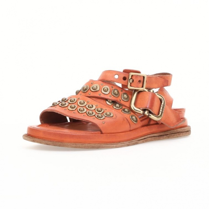 Orange A.S.98 Savanna Women's Sandals | IL-MRLA93526