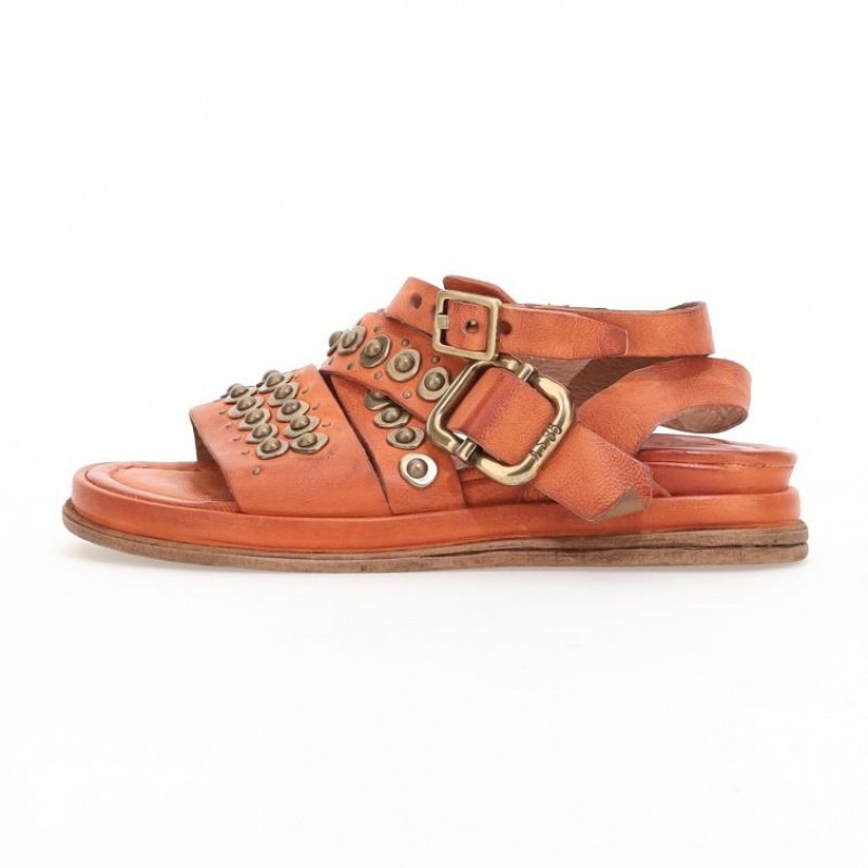 Orange A.S.98 Savanna Women's Sandals | IL-MRLA93526